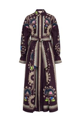 Maison Common Maison Common Printed Poplin Dress
