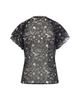 Maison Common Maison Common Printed Silk Geogette Blouse - 2