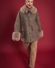 Maison Common Maison Common Sequined Coat With Fake Fur - 3