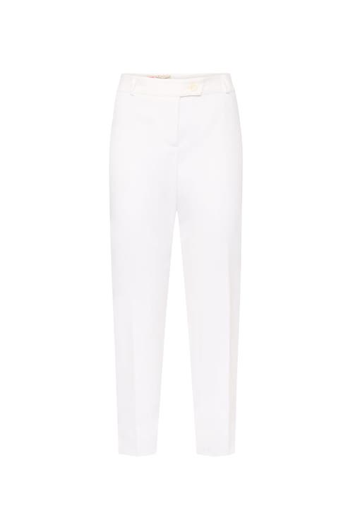 Maison Common Maison Common Signature Essential Straight Cotton Stretch Pant