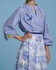 Maison Common Maison Common Striped Blouse With Patches - 4