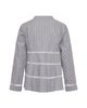 Maison Common Maison Common Striped Shirt With Eylet Trim - 3