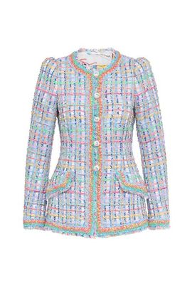 Maison Common Maison Common Tweed Jacket With Border
