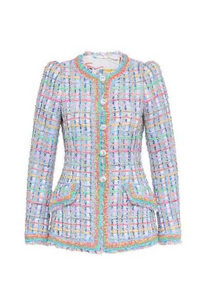 Maison Common Maison Common Tweed Jacket With Border