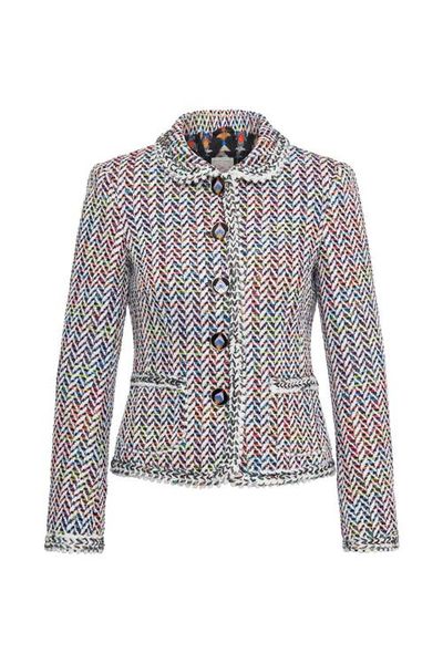 Maison Common Maison Common Tweed Jacket With Patch Pockets