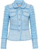 Maison Common Maison Common Tweed Patchwork Jacket With Fringes - 1