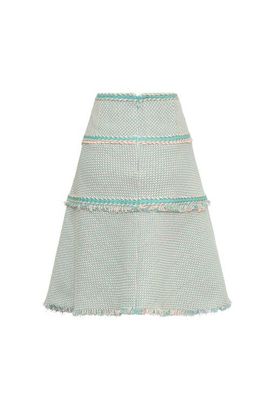 Maison Common Maison Common Tweed Skirk With Patch Pockets And Trimming