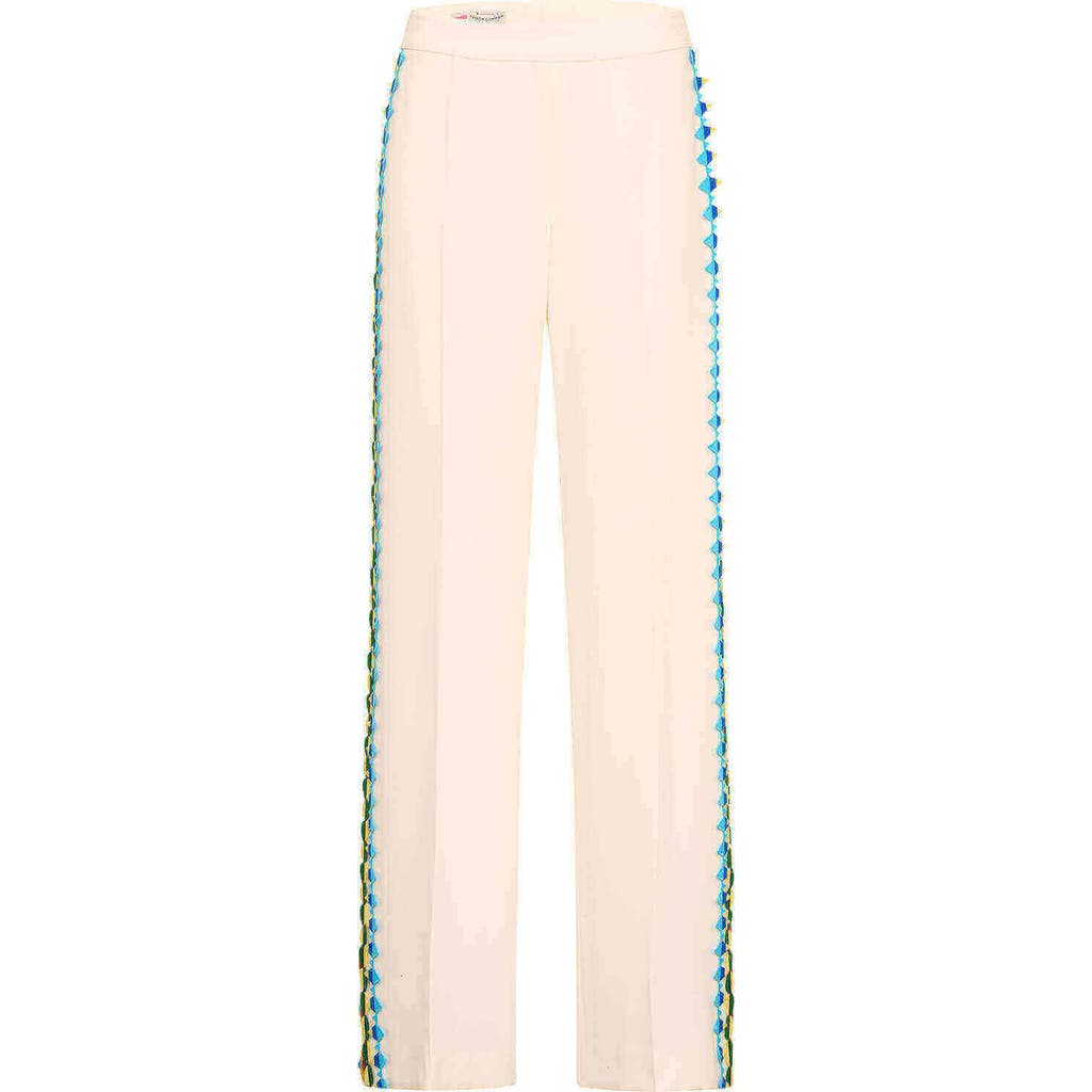 Maison Common Maison Common Wide Leg Trousers With Macrame Ribbons