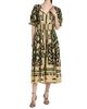 Maison Common Women's Abstract-Print Cotton A-Line Midi-Dress - 3