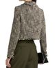 Maison Common Women's Cotton-Blend Tweed Crop Jacket - 5