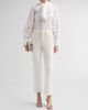 Maison Common Women's Embroidered Cotton Blouse - 2