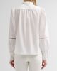 Maison Common Women's Embroidered Cotton Blouse - 3