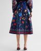 Maison Common Women's Floral Mikado Midi Skirt - 3