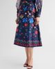 Maison Common Women's Floral Mikado Midi Skirt - 4