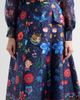 Maison Common Women's Floral Mikado Midi Skirt - 5