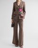 Maison Common Women's Glen Plaid Wool Trousers - 2