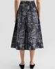 Maison Common Women's Jacquard Town Print Midi Skirt - 3