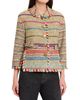 Maison Common Women's Striped Cotton-Blend Tweed Shirt - 3