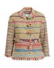 Maison Common Women's Striped Cotton-Blend Tweed Shirt - 6