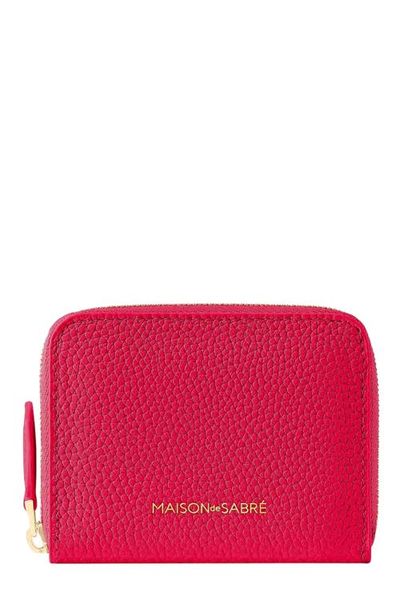 MAISON de SABRÉ MAISON de SABRÉ Small Leather Zipped Wallet