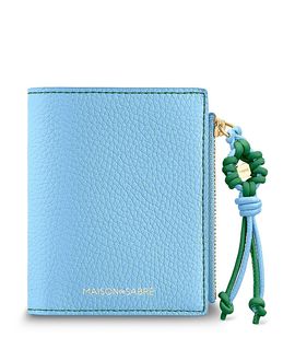 Maison De Sabre Maison de SABRE Bloom Collection Small Leather Bifold Wallet