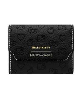 Maison De Sabre Maison de SABRE Hello Kitty Leather Trifold Wallet