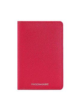 Maison de Sabre Maison de Sabre Unisex Leather Passport Holder