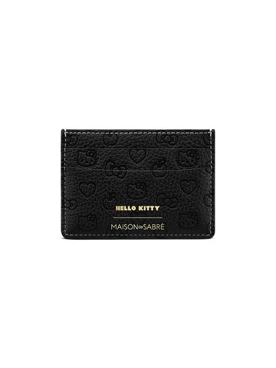 Maison de Sabre Women's Hello Kitty Leather Card Holder