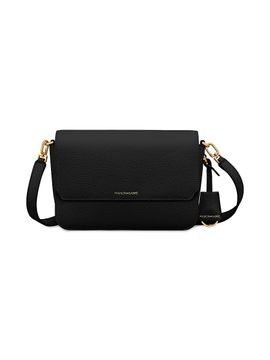 Maison de Sabre Women's Medium Leather Flap Shoulder Bag