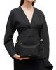 Maison de Sabre Women's Small Leather Soft Hobo Bag - 2