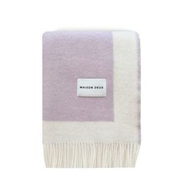 Maison Deux Maison Deux Color Block Blanket