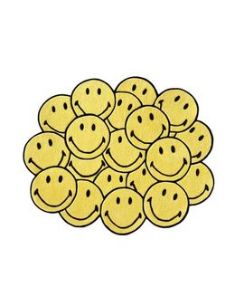 Maison Deux Maison Deux Smiley Round Rug