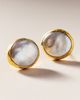 Maison Irem Classic Pearl Post Earrings - 1