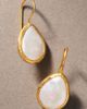 Maison Irem Freshwater Pearl Teardrop Earrings - 1