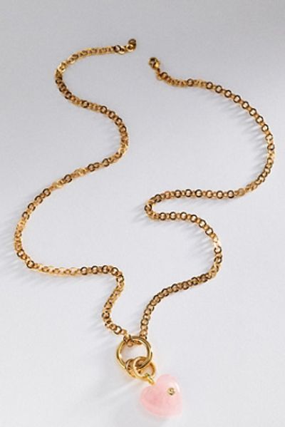 Maison Irem Line Heart Necklace
