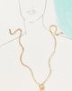 Maison Irem Line Heart Necklace - 3