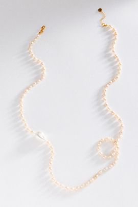 Maison Irem Long Pearl Necklace