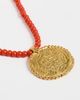 Maison Irem Maison Irem Beaded Coin Necklace Red One - 4