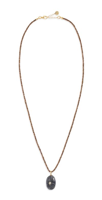 Maison Irem Maison Irem Bronze Haze Necklace Brown One