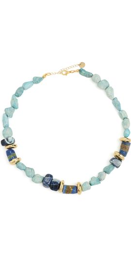 Maison Irem Maison Irem Cura Necklace Turquoise One