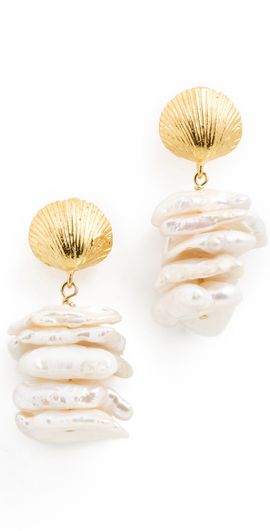 Maison Irem Maison Irem Fide Earrings Gold One