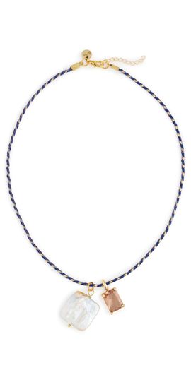 Maison Irem Maison Irem Shielda Necklace Blue One