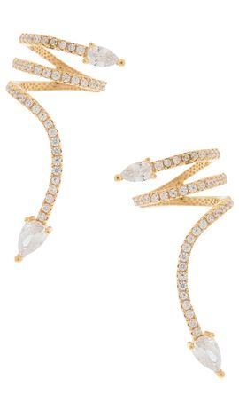 Maison Irem Maison Irem Snake Earrings