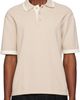 Maison Kitsuné Maison Kitsuné Beige Cotton Knitted Comfort Polo - 1