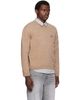 Maison Kitsuné Maison Kitsuné Beige Fox Head Lambswool Comfort Sweater - 2