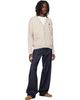Maison Kitsuné Maison Kitsuné Beige Fox Head Merino Comfort Cardigan - 4