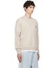 Maison Kitsuné Maison Kitsuné Beige Fox Head Merino Comfort Sweater - 2