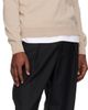 Maison Kitsuné Maison Kitsuné Beige Fox Head Merino Regular Sweater - 4