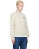 Maison Kitsuné Maison Kitsuné Beige 'Maison Kitsuné' Handwriting Comfort Sweatshirt - 2
