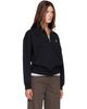 Maison Kitsuné Maison Kitsuné Black Baby Fox Half Zipped Sweatshirt - 2